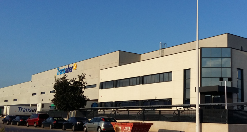 Entrega Plataforma logística a TRANSAHER Smart Logistics